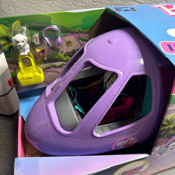 Barbie Airplane Adventures Playset with Pilot Doll & 15+ Accessories BRAND - Picture 2 of 8